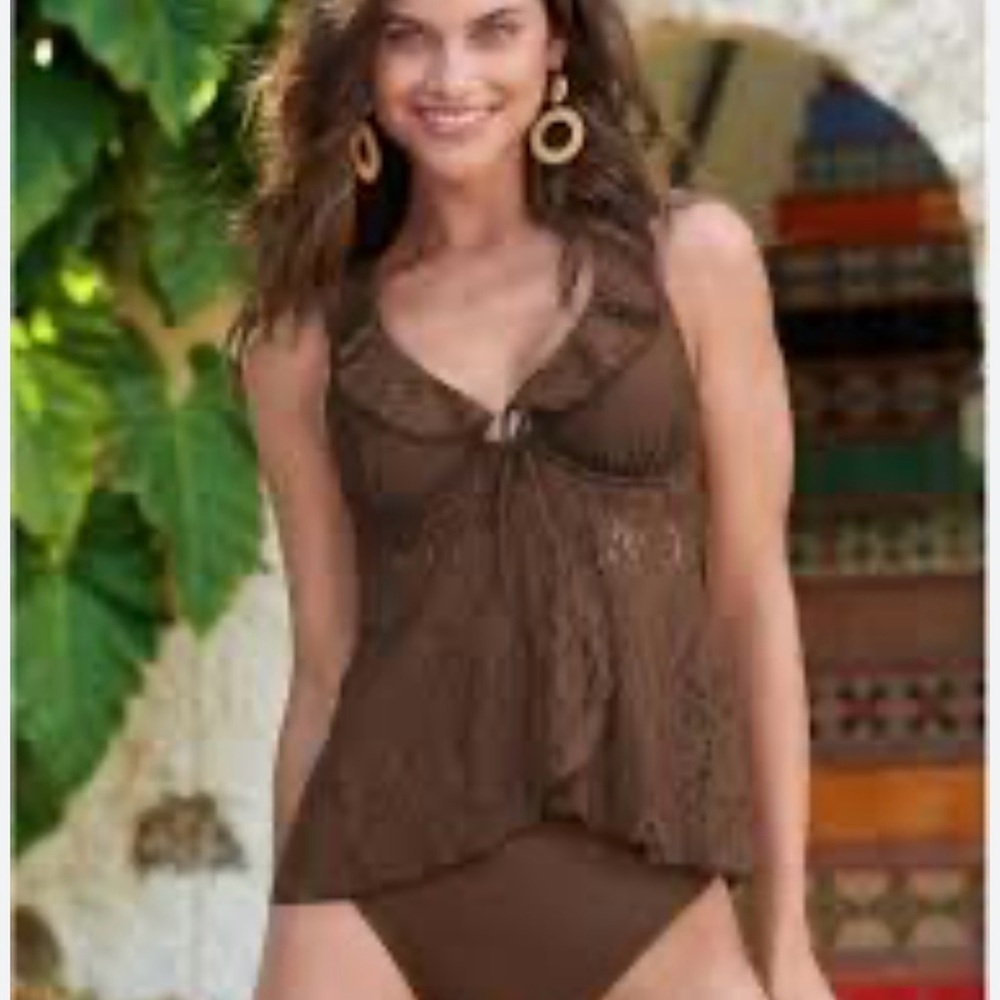 Venus Mocha Tankini Swimsuit bottom